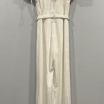 Mac Duggal 26621 Illusion Belted Jumpsuit in White 8 Photo 7