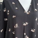 OAK + FORT Black Floral High Low Dress Photo 1