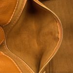 Coach Leatherware White and Tan Handbag with crossbody strap Photo 6