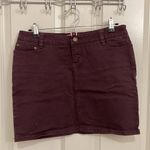Thalia Sodi Y2K  Purple Denim Mini Skirt Photo 2