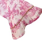 Pep’s Cannes Floral Toile Mini Dress Size S Pink White Photo 2