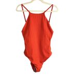 ANDIE Ribbed One Pcs Swimsuit in Siren Sz M The Asbury Feminine Preppy Boho NWT Photo 1