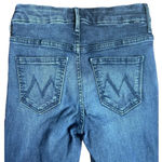 MOTHER The High Waisted Looker Jeans Black Hawk Size 24 Photo 6