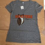 Hooters New Womens  V-Neck Shirt Stretchy TX Medium Photo 1