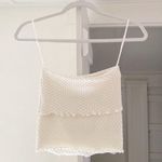 Indah Cole Mini Skirt / Tube Top in Ivory Size S Retail $114 Photo 8
