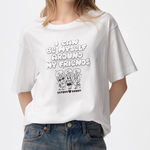 GU (Uniqlo) x Esther Bunny I Can Be Myself Around My Friends Graphic T Photo 0