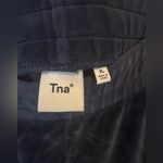 TNA Women’s Blue Sommer Velour Pant Velour Flare Pants Size XL Gray Photo 4