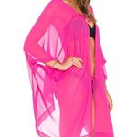 Agent Provocateur rosana swim coverup pink OS Size undefined Photo 2