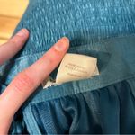 Arden B  Y2K Ruffle Front Halter Tank Top Size Medium Mermaid Smocked Photo 5