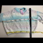 Wild Fable WILD FABLE, Large, Pink, Blue, White, Cropped, Long Sleeve, Sweater, Eco Friendly Photo 7