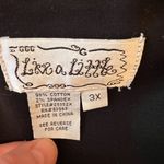 Live a Little Live a little vintage black button up Jacket Womens sz 3X Photo 8