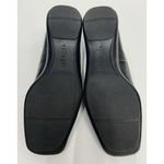 Liz Claiborne Vintage Slip On Loafer Classic Black Gold Chain Y2K Old Money Academia Square 8 Photo 6