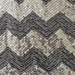 Coldwater Creek  Chevron Sequined Gray Top Photo 1