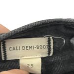 Madewell  Cali Demi Boot Jeans Women’s 25 Black Cropped Flare Stretch Denim Photo 11