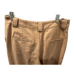 Maeve Anthropologie Wide Leg Beige Slacks Pants Size 12 Business Casual Women's Photo 5