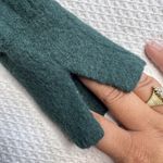 Aerie  Women's‎ Size Small Teal Blue Pullover Sweater Oversized Comfy Blanket Photo 4