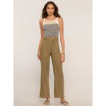 Heartloom  Lavina Pants in Moss Large New Womens Loose Linen Trousers Photo 10