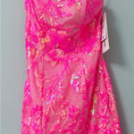 Pink Homecoming Dress Red Size XS Photo 0