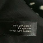 The Limited  A-Line floral pleated skirt Size S Small Cocktail Flair Black White Photo 4