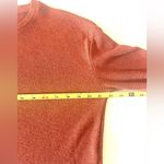 Cotton On  Rust Orange Cropped Sweater Women’s M Long Sleeve Soft Knit Pullover Photo 3