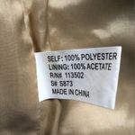 Bergamo Studio Tan Boucle Tweed Confetti Fringe Blazer | Size Medium Photo 13