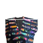 NATIVEWEAR DESIGNS Oversized Bohemian Lagenlook Applique Patchwork Jacket Blue Size M Photo 7