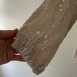 The Impeccable Pig Boho Long Sleeve Flowy Floral Embroidered Blouse Photo 5