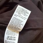 Daily Ritual Black Jumpsuit Double V neck Cropped Wide Leg Pima Cotton Size M Photo 5