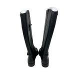 Charter Club Johannes Black Genuine Leather Tall Riding Boots 7.5 Photo 5