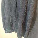 Pistola  Black Cotton Knit Crew Neck Long Sleeve Pullover Sweater Size‎ Medium Photo 3