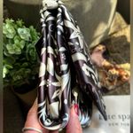 Kate Spade Authentic  Satin/Crystals bandana clutch/Shoulder bag Photo 10