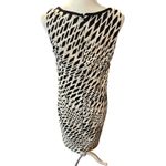 Sangria Black‎ and White Sleeveless Dress Sheath Career Cocktail Party Photo 5