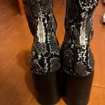 Steve Madden X Urban Outfitters Snakeskin heeled Boots Photo 2