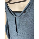 Beyond Yoga  Weekend Traveler Sleeveless Tank Top Women's XS Blue Boxy Crop Relax Photo 2