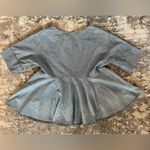 AG Adriano Goldschmied  blue jeans blouse Photo 4