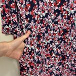 Joules Beth Jersey Knit Dress in Navy Ditsy Floral Photo 2