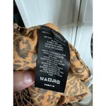 Urban Outfitters ‎ Outfitters Womens Blouse Sz M Ava Smocked Heart Leopard Print NEW Photo 9