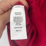 The Limited  Cowl Tunic Sweater Sz 1X Gold Button Garnet Holiday Preppy Office Photo 6