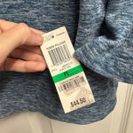 Style & Co NWY . Heathered Blue Fleece Pullover Size Petite Large Photo 2
