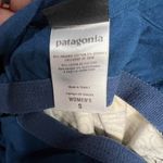 Patagonia  Womens Navy Blue and White Organic Cotton Halter Dress Size S Photo 2