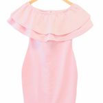 Missguided Pink Off The Shoulder Dress Photo 2