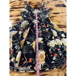 Sleeveless V Neck Long Midi Dress With Side Slits Size Measured Floral‎ Athletic Photo 3