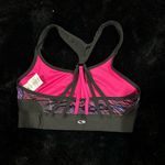 Champion  Duo Dry Sports Bra XS Black Pink Strappy Back Medium Support Photo 1