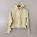 J.Crew Heritage fleece hoodie pullover style in sunny wheat size XL Photo 1