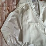 Nasty Gal  White Open Front Cape Blazer Size S Photo 9