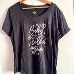 Pajama Top, 18W/20W Black Photo 0