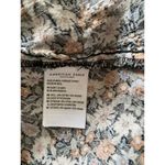 American Eagle Boho Babydoll Lace Floral Long Sleeve Top Blouse Sz M Black Size M Photo 3