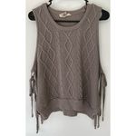 Lovestitch Grey Knit Sweater Vest Photo 10