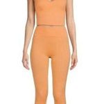 No Boundaries Juniors Seamless Tank Top and Leggings Set 2-Piece Peach Jelly Photo 0