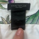 Ann Taylor Factory Floral Print Pencil Skirt Mini Formal Spring Colorful Formal Pink Size 16 Photo 1